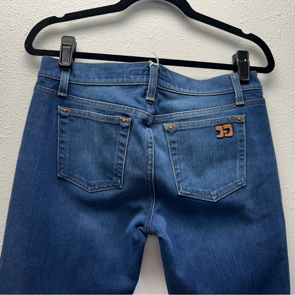 Joe's Cigarette Jeans Women's Straight Leg in Deep Blue - Picture 7 of 11